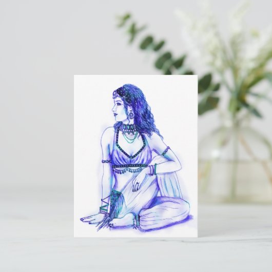 Maya Briefkaart (Staand voorkant)