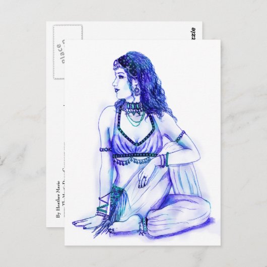 Maya Briefkaart (Voorkant / Achterkant)