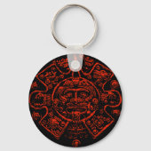 Maya Calendar-Afbeelding Sleutelhanger (Voorkant)