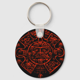 Maya Calendar-Afbeelding Sleutelhanger