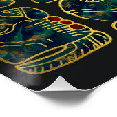 Maya Calendar Glyphs compositie Poster (Hoek)