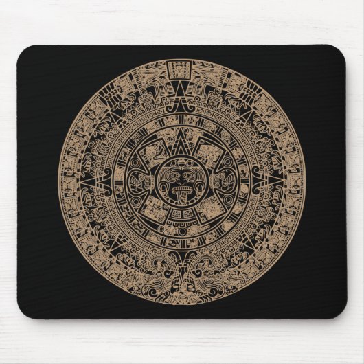 Maya Calendar Mousepad Muismat (Voorkant)