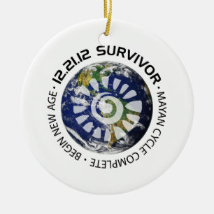 Maya Calender Einde van de Wereld 2012 Keramisch Ornament