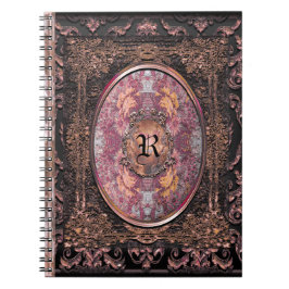 Maya Calliger Gothic Old Book Monogram Notitieboek