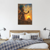 Maya Canvas Art Afdruk (Insitu (Slaapkamer))