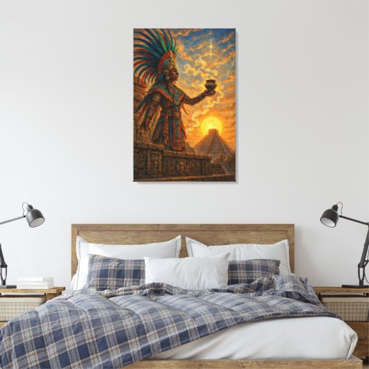 Maya Canvas Art Afdruk (Insitu (Slaapkamer))