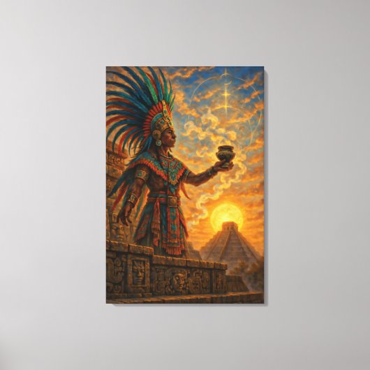 Maya Canvas Art Afdruk (Voorkant)