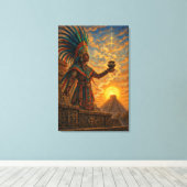 Maya Canvas Art Afdruk (Insitu (Houten vloer))