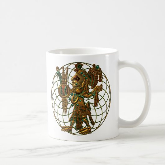 Maya Deity 2 Koffiemok (Rechts)