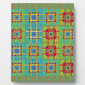 Maya etnisch stammenpatroon.jpg fotoplaat (Voorkant)