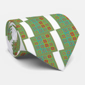 Maya etnisch stammenpatroon.jpg stropdas (Opgerold)