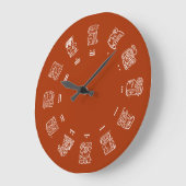 Maya Glyph Grote Klok (Hoek)