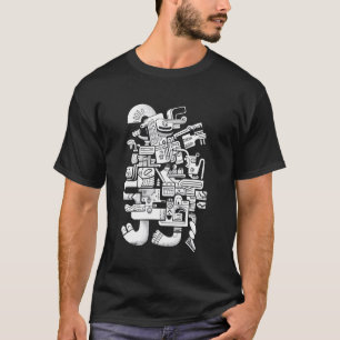 Maya God Maya Mythologie Oude Symbool Ek Chuah T-shirt