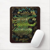 Maya God van sterren Mexicaanse Geschiedenis Mouse Muismat (Met muis)