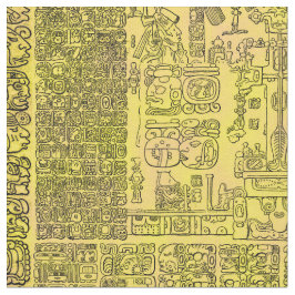 Maya Gold Fabric Stof