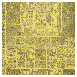 Maya Gold Fabric Stof