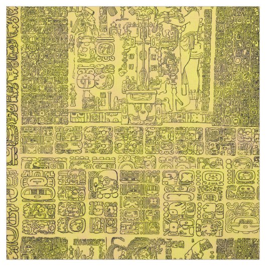 Maya Gold Fabric Stof (Swatch)