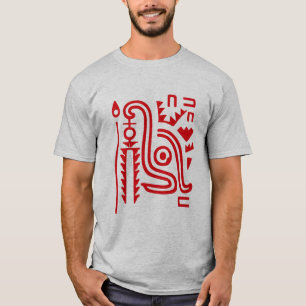 Maya Head Symbool T-shirt