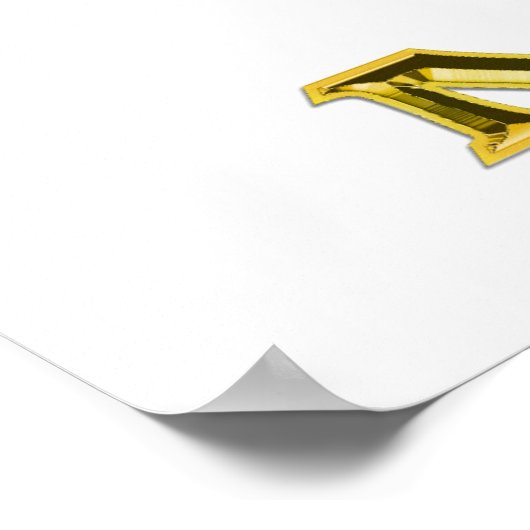 Maya-Indiase kunst Poster (Hoek)