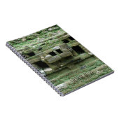 Maya Jaguar Temple Lamanai Belize Travel Journal Notitieboek (Rechterzijde)