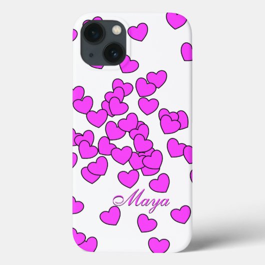 Maya - Jouw naam aangepast iPhone-Hoesje toevoegen Case-Mate iPhone Case (Achterkant)
