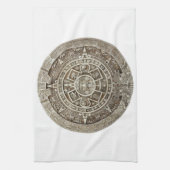 Maya Kalender Keukenhanddoek (Verticaal)