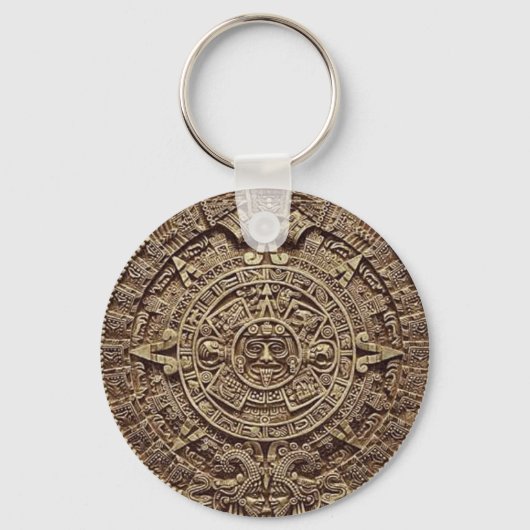 Maya kalender sleutelhanger (Achterkant)