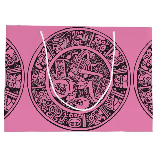 Maya, Mexicaanse hiërogliefen (Maya) Groot Cadeauzakje (Achterkant)