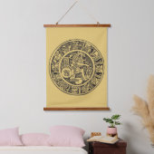 Maya, Mexicaanse hiërogliefen (Maya) Hangend Wandkleed (Slaapkamer)