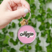 Maya naam schattig ontwerp sleutelhanger (Hand)