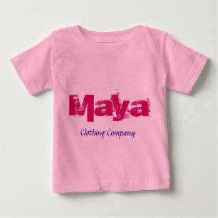 Maya Name Clothing Company Baby Shirten