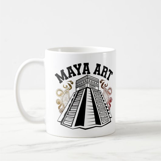 Maya-patronen: tijdloze kunst koffiemok (Links)