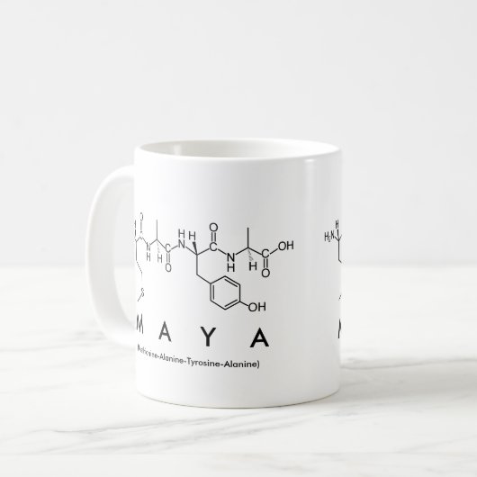 Maya peptide name mok (Voorkant links)