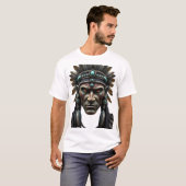 Maya Priest Face Art T-shirt (Voorkant volledig)