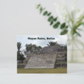 Maya ruïnes, Belize Briefkaart (Staand voorkant)