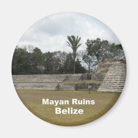 Maya ruïnes, Belize Magneet (Voorkant)