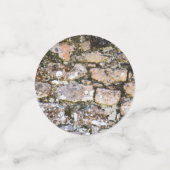 Maya ruïnes muur confetti (Kleine voorkant)