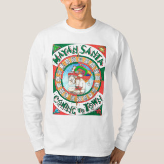 Maya Santa mannen hoes shirt