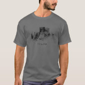 Maya Site Tulum Mexico  Ruins Caribbean Riv T-shirt (Voorkant)