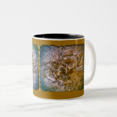 Maya Slang Gods Geschiedenis Hot Chocolate Mok (Voorkant rechts)