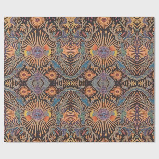 Maya Solar Divinity Cadeaupapier (Vlak)