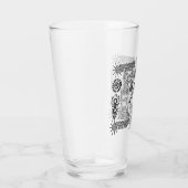 Maya Symbolen Mok Glas (Rechts)