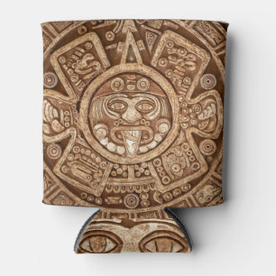 Maya Tribal Pagan: Sierlijke textuur Blikjeskoeler