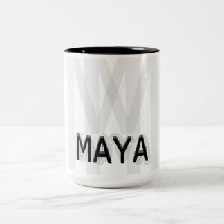 Maya Tweekleurige Koffiemok
