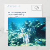 Maya van Costa Personaliseerbare Ertsader Briefkaart (Voorkant / Achterkant)