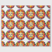 Maya warping paper cadeaupapier (Vlak)