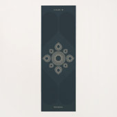 Maya Wonder Garden #1 Dubbelzijdige Yoga Mat (Achterkant)