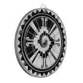 Mayaanse Godheid Symbool Hunab Ku Dartbord (Voorkant Links)