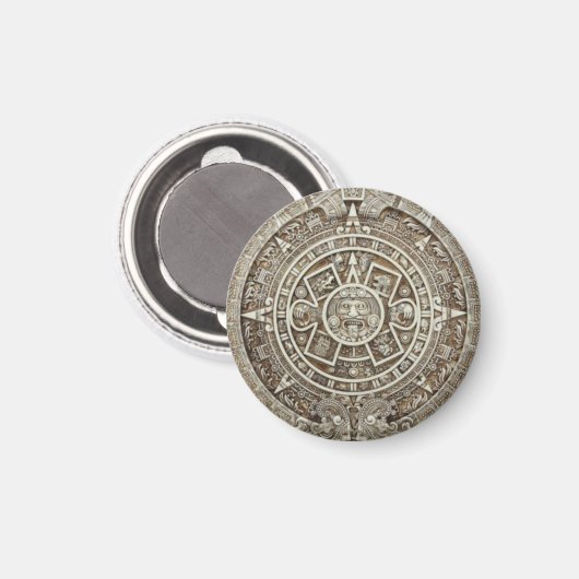 Mayaanse kalender magneet (Voorkant / Achterkant)