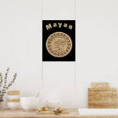 Mayaanse kalender poster (Keuken)